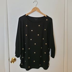 Coldwater Creek 3/4 Sleeve Top